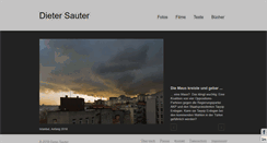 Desktop Screenshot of dieter-sauter.com